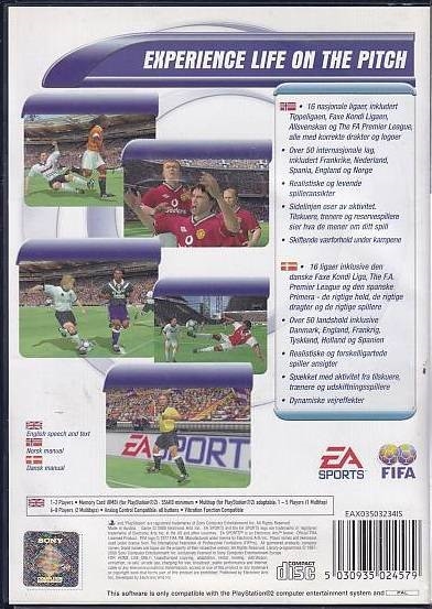 FIFA 2001 - PS2 (Genbrug)